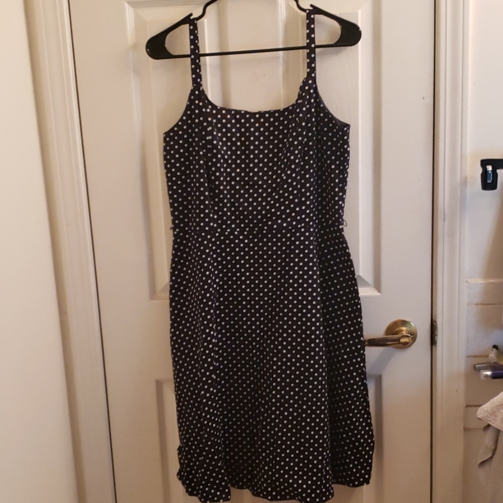 K & Company Polka Dot Dress Size 10